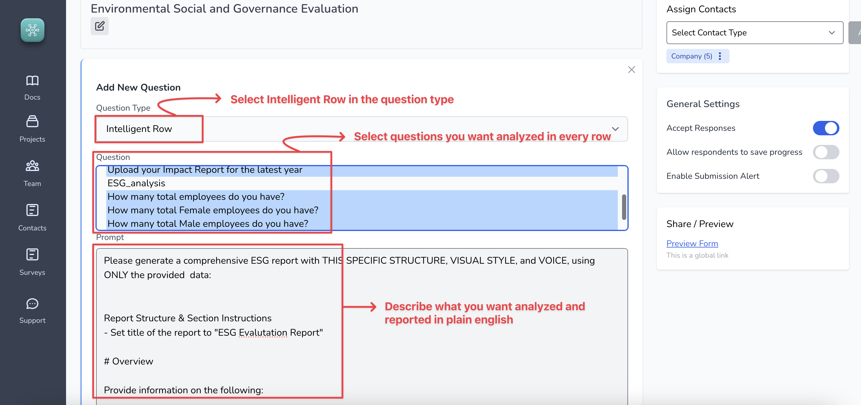 Intelligent Row · Sopact Sense User Manual · Madhukar Prabhakara